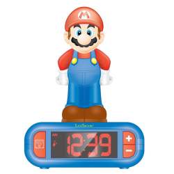 Despertador Digital Super Mario Con Lámpa