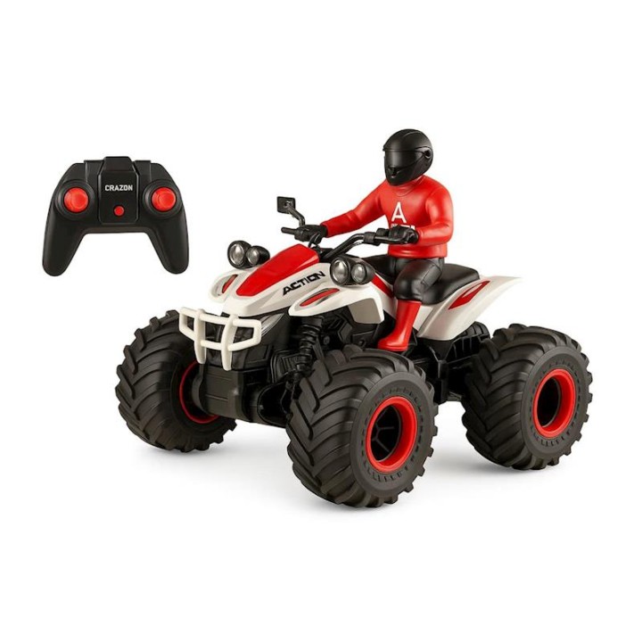 5 Moto Quad Radio Control Escala 1:14 Con
