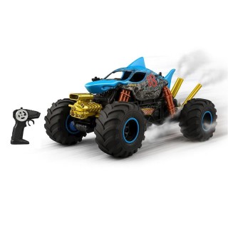 Coche Radio Control Tiburón, Echa Humo,