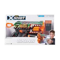 Pistola X-Shot Skins-Griefer, Incluye 12 Dardos, 33X18'5x6'5