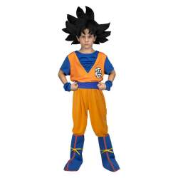 Disfraz Goku Con Camisa, Fajín, Pantalones, Cubrebotas Y Bra