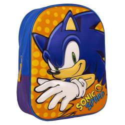 Mochila 3D Sonic The Hedgehog 31Cm