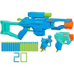 Pistola Nerf Elite 2.0 Tactical Pack Incluye 3 Lanzadores Y 