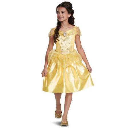 Disfraz Princesa Disney Bella Classic Talla. 5-6 Años