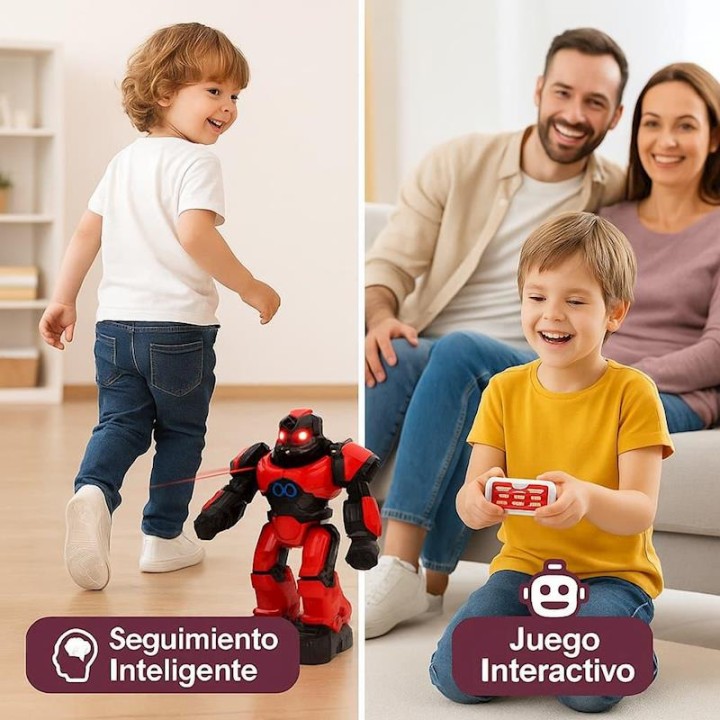 Robot Radio Control, Con Infrarrojos Y
