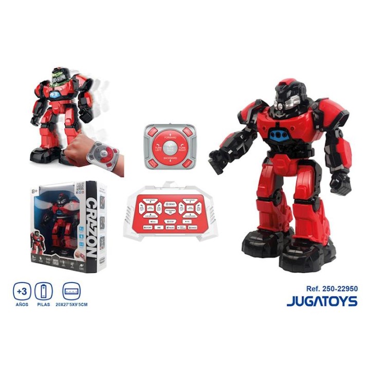 Robot Radio Control, Con Infrarrojos Y
