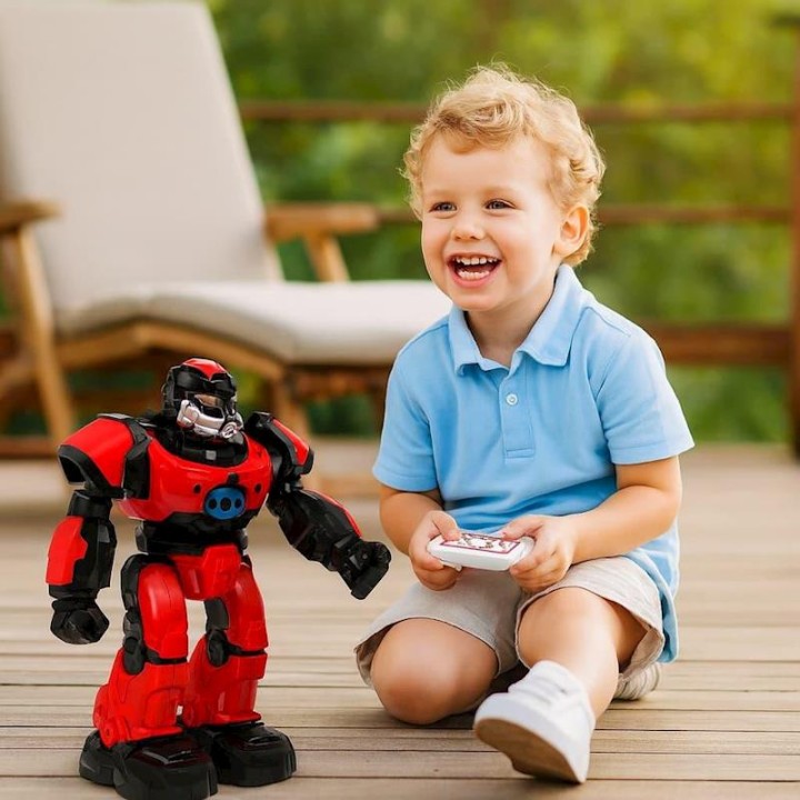 Robot Radio Control, Con Infrarrojos Y