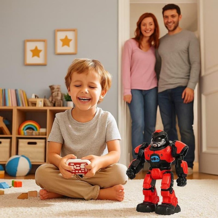 Robot Radio Control, Con Infrarrojos Y