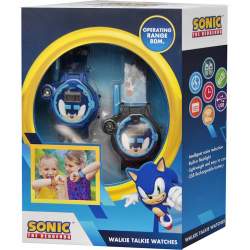 Reloj Walkie Talkie 2 En 1 Sonic Reloj Digital, Cronómetro Y