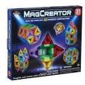 Juego Magnetico Magcreator 3D Contiene 31 Pieza