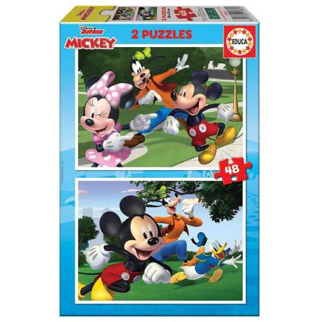 Puzzle Mickey And Friends Disney 2X48