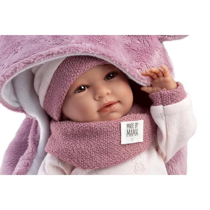 Muñeca Mimi Llorona Con Saquito Fucxia