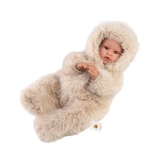 Muñeco Leo Lloron Con Buzo De Peluche 45