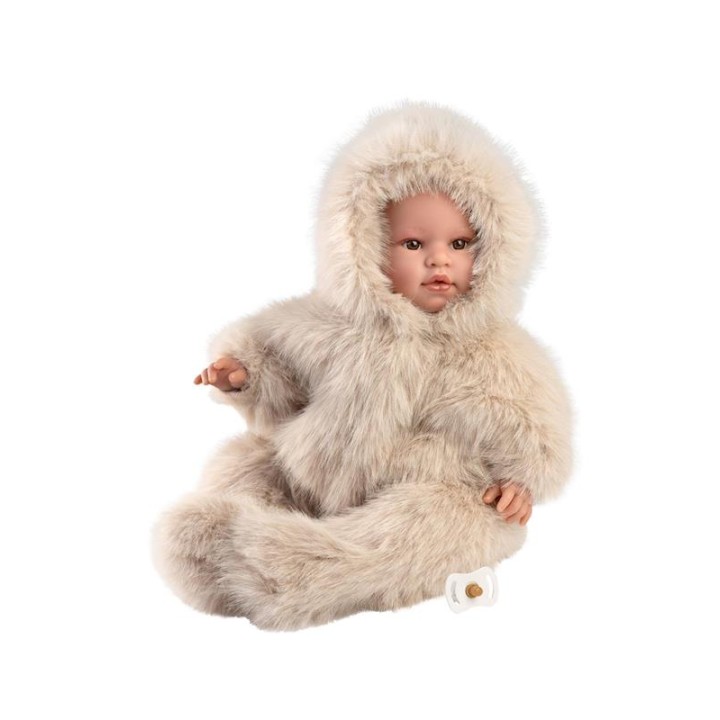 Muñeco Leo Lloron Con Buzo De Peluche 45