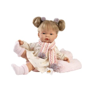 Muñeca Joelle Llorona 38Cm Con Cuerpo De