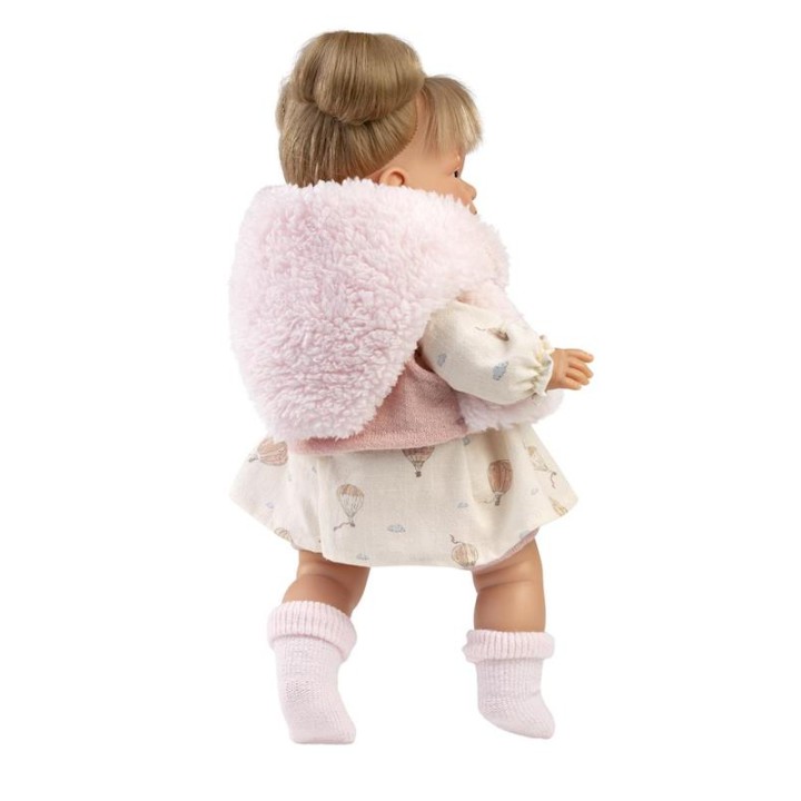 Muñeca Joelle Llorona 38Cm Con Cuerpo De
