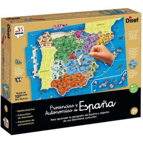 Educativos Provincias De España.137 Piezas