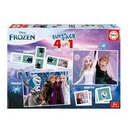 Superpack 4 En 1 Frozen 2 Puzzles