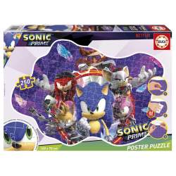 Puzzle 250 Piezas Sonic Prime Poster