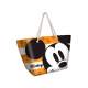 Bolso De Playa Mickey Orange 37X52x17 Cm