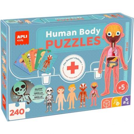 Puzzle Apli Cuerpo Humano 240 Piezas