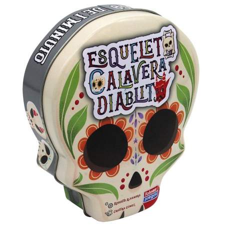 Juego Esqueleto Calavera Diablito. Quien Primero 