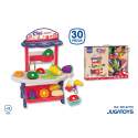 Suermercado Con Frutas Partidas (Velcro) 30 Pzs