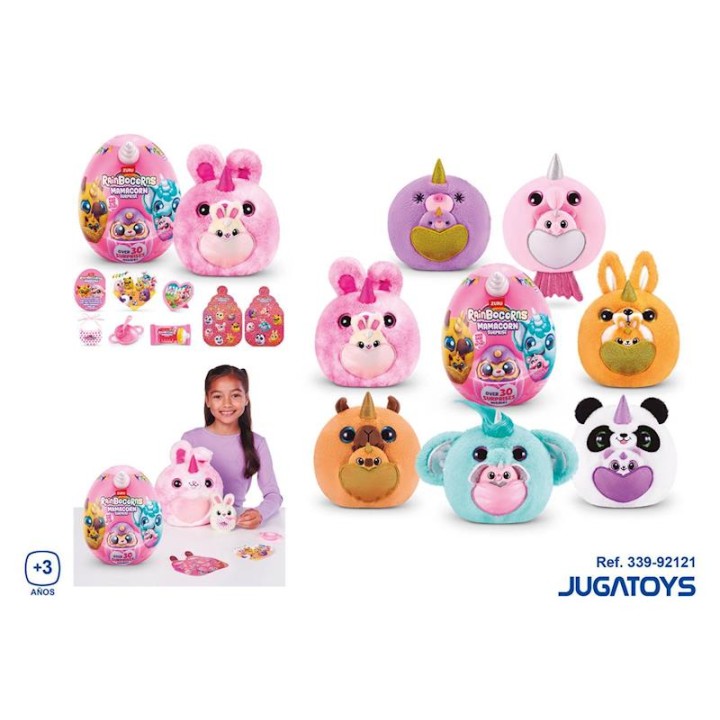 Peluche Mamacorn Con Bebé Y 30 Sorpresas -