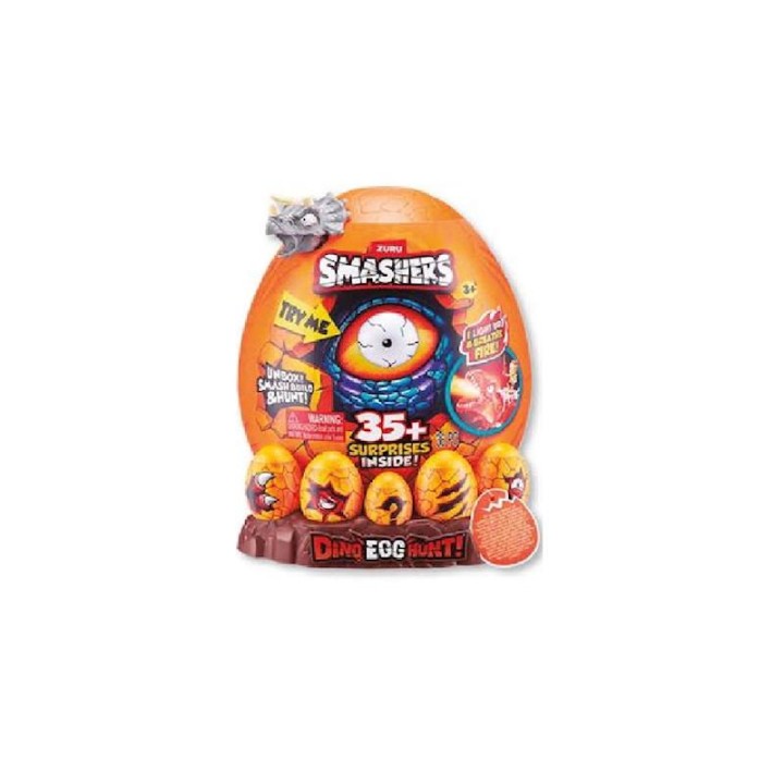 Huevo Smashers Dinosaurio Con Figuras Y 35