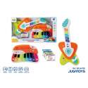 Set Musical Organo Y Guitarra Con Luces Y