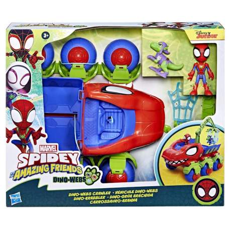 Figura Spidey Dino-Webs Grúa Arácnida