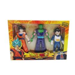 Pack Figura Estirable Monsterflex Dragon Ball 