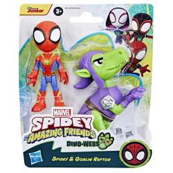 Figura Spidey Dino Webs Spidey Y Goblin