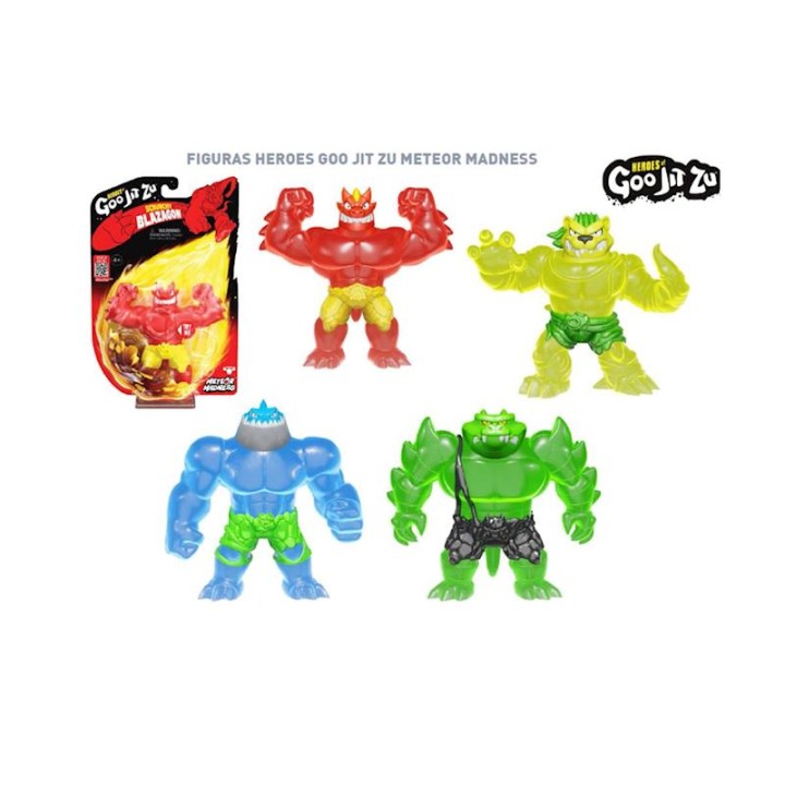 Figura Estirable Heroes Goo Jit Zu Meteo