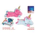 Peluche Proyector Musical Unicornio, Con Luces Y Sonidos 34'