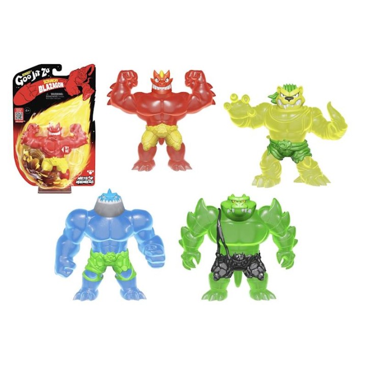 Figura Estirable Heroes Goo Jit Zu Meteo