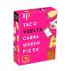 Juego De Cartas Taco, Vuelta, Cabra, Queso, Pizza