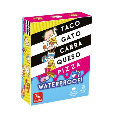 Juego Taco, Gato Waterproof. Con 64 Cartas