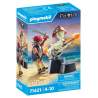 Playmobil Artillero Pirata Con Cañón De La Línea