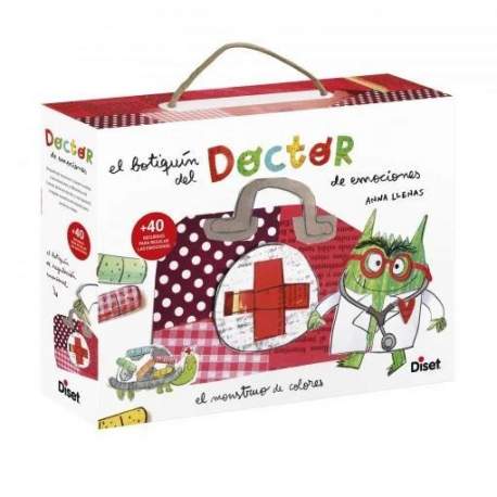 Diset Monstruo De Colores Botiquin De Doctor