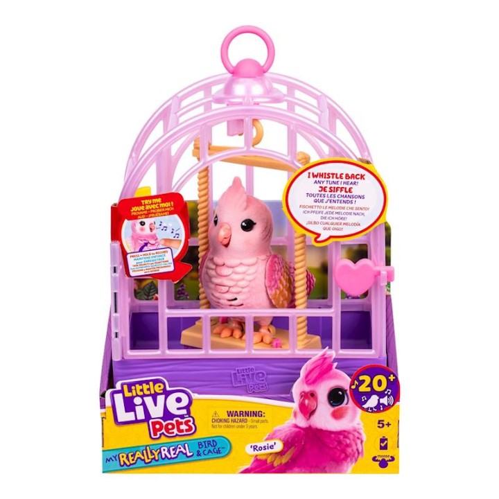 Pajaro Parlanchin Little Live Pets.Pelaje