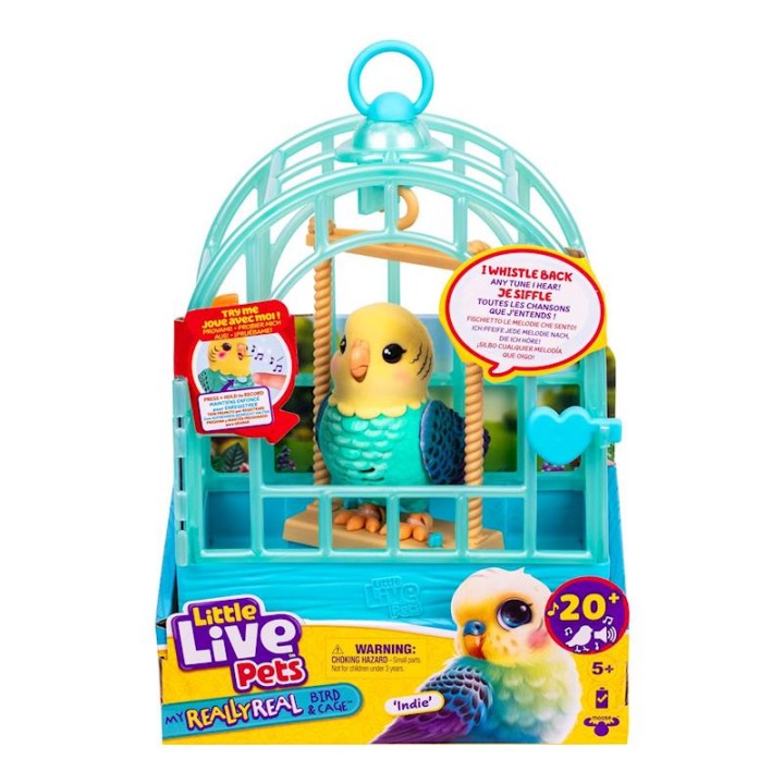 Pajaro Parlanchin Little Live Pets.Pelaje