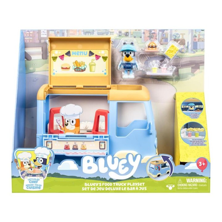 Food Truck Bluey.Incluye A Bluey Y Muchos
