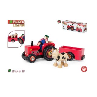 Tractor Madera 33 Cm