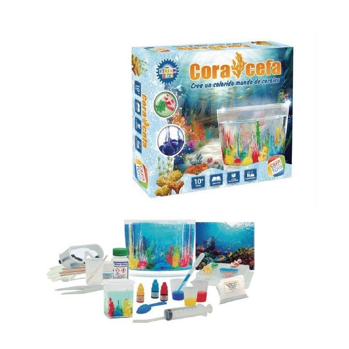 Juego Coralcefa ¡Crea Un Colorido Mundo De Corales!