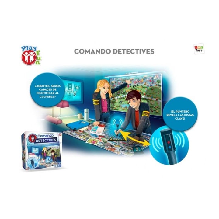 Juego Track Agency Comando De Detestives.