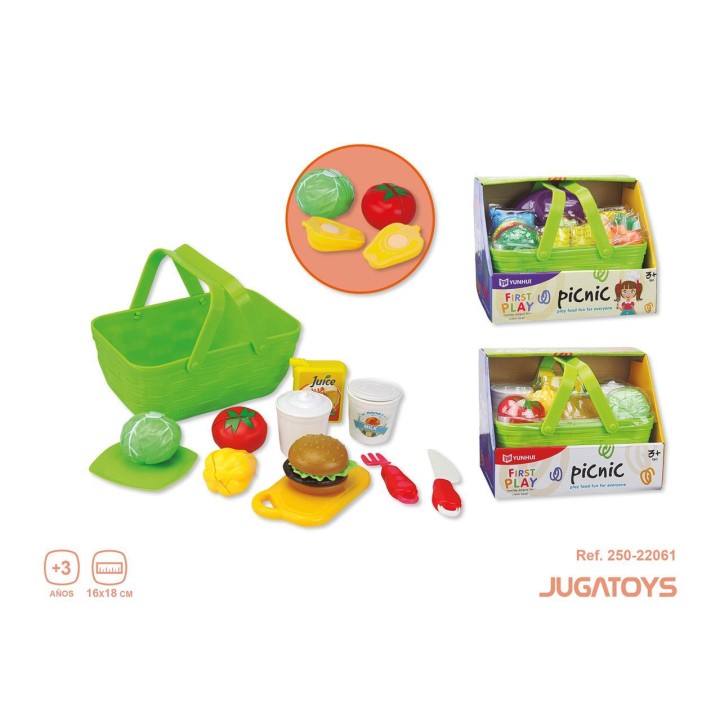 Cesta Frutas Y Verduras Con Velcro Surtidas 2 Modelos 16X18 