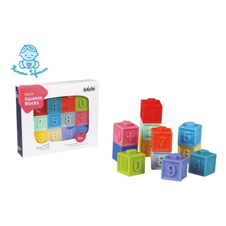 Bloques Con Numeros  De Goma