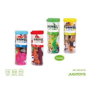 Figuras Animales Granja, Dinosaurios, Salvajes O Marinos En 