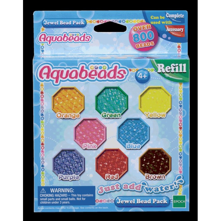 Pack Abalorios Joyas Aquabeads 800 Abalorios